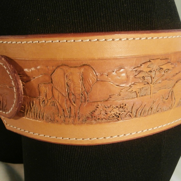 LEATHER SASH BELT main image 5